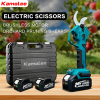 Kamolee Charging Scissors Garden Pruning Scissors Portable Electric Scissors Pruning Tool, Compatible with Makita18V-24V Battery