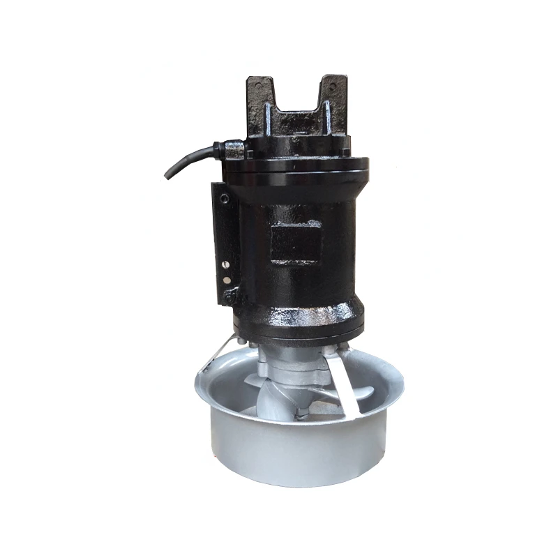 Submersible sewage mixer China underwater anaerobic push flow device stainless steel return pump installation bracket special