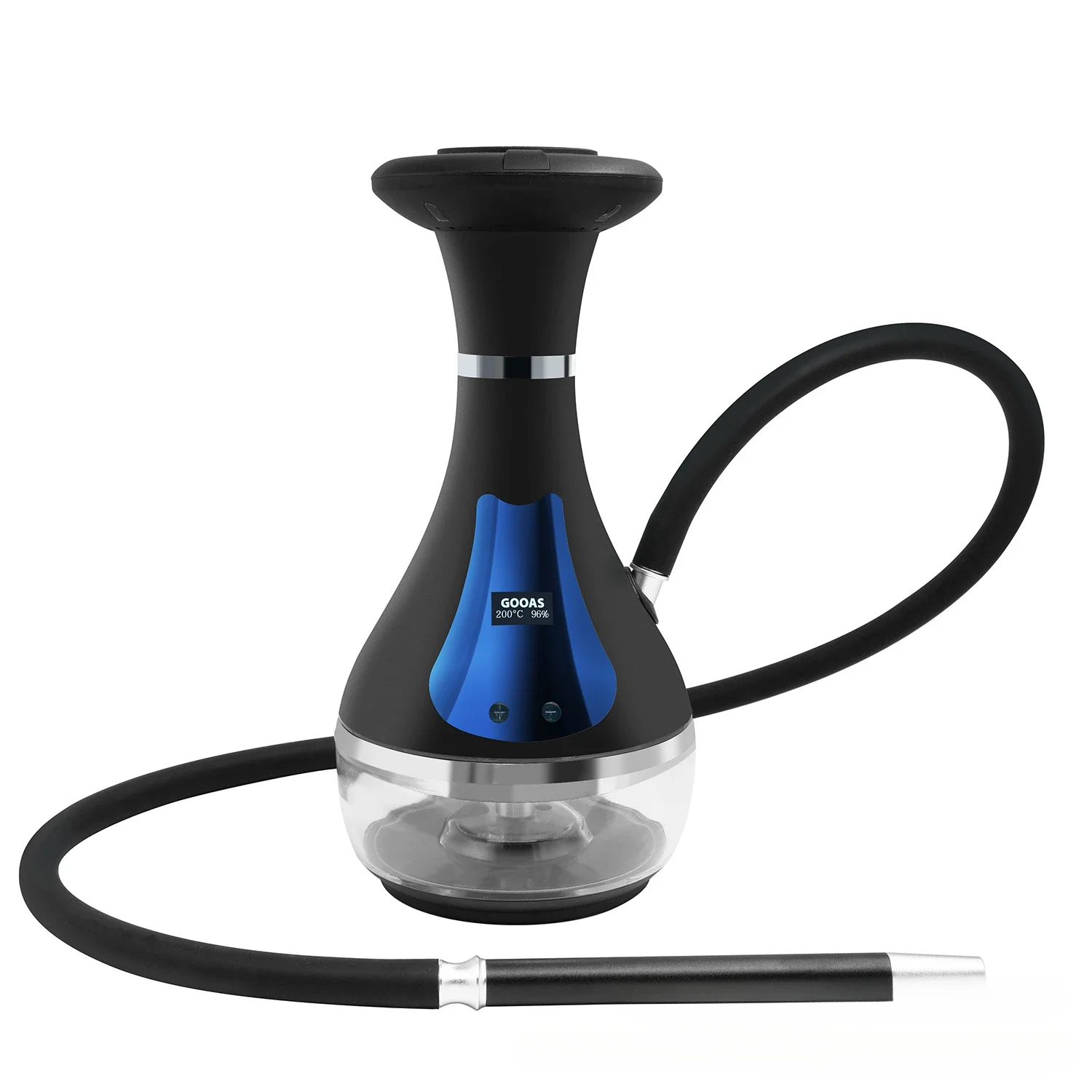 Electric Hookah Pipe Smoking Grass Adjustable Temperature Water Pipes Nargİle Full Complete Set Shisha for Smoke Accessories