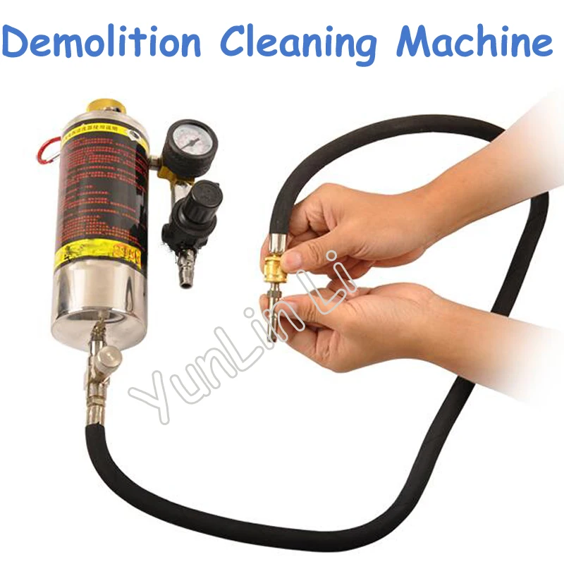 Hanging Bottle Tools Fuel Injector Throttle Inlet Oil Passage Equipment Automotive Fuel Free Demolition Cleaning Machine RTK014