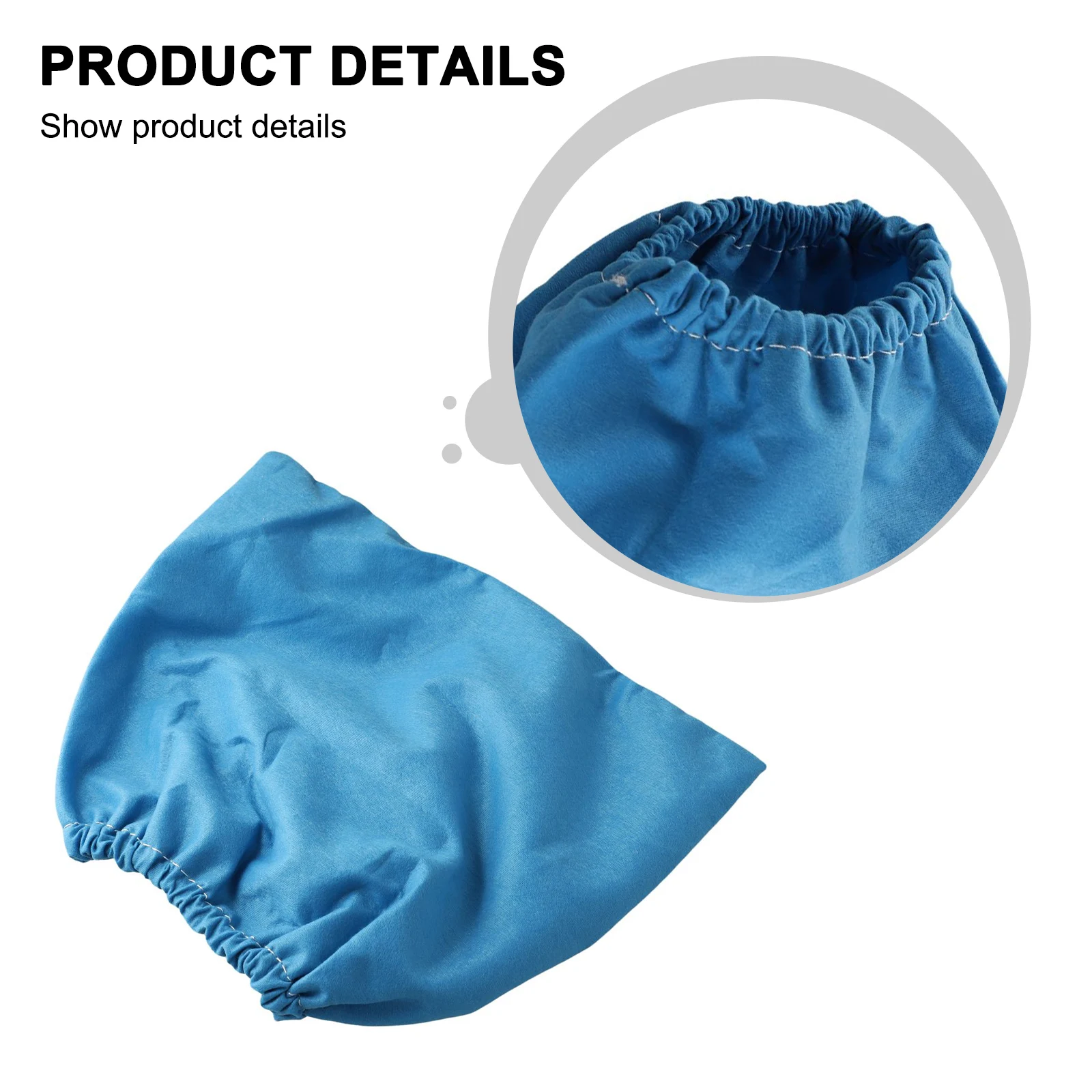 

1pcs Cloth Cover Textile Filter Non-woven Fabric Bag For Einhell BT-VC 1250 S Filters Vacuum Cleaner Sweeping Sweeper Cleaning