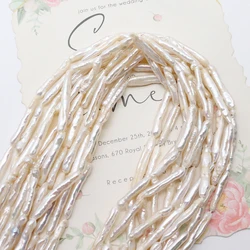 Natural Baroque Pearl Bead AA Natural White Pearl Loose Beaded For Jewelry Making DIY Bracelet Necklace Accessory ﻿