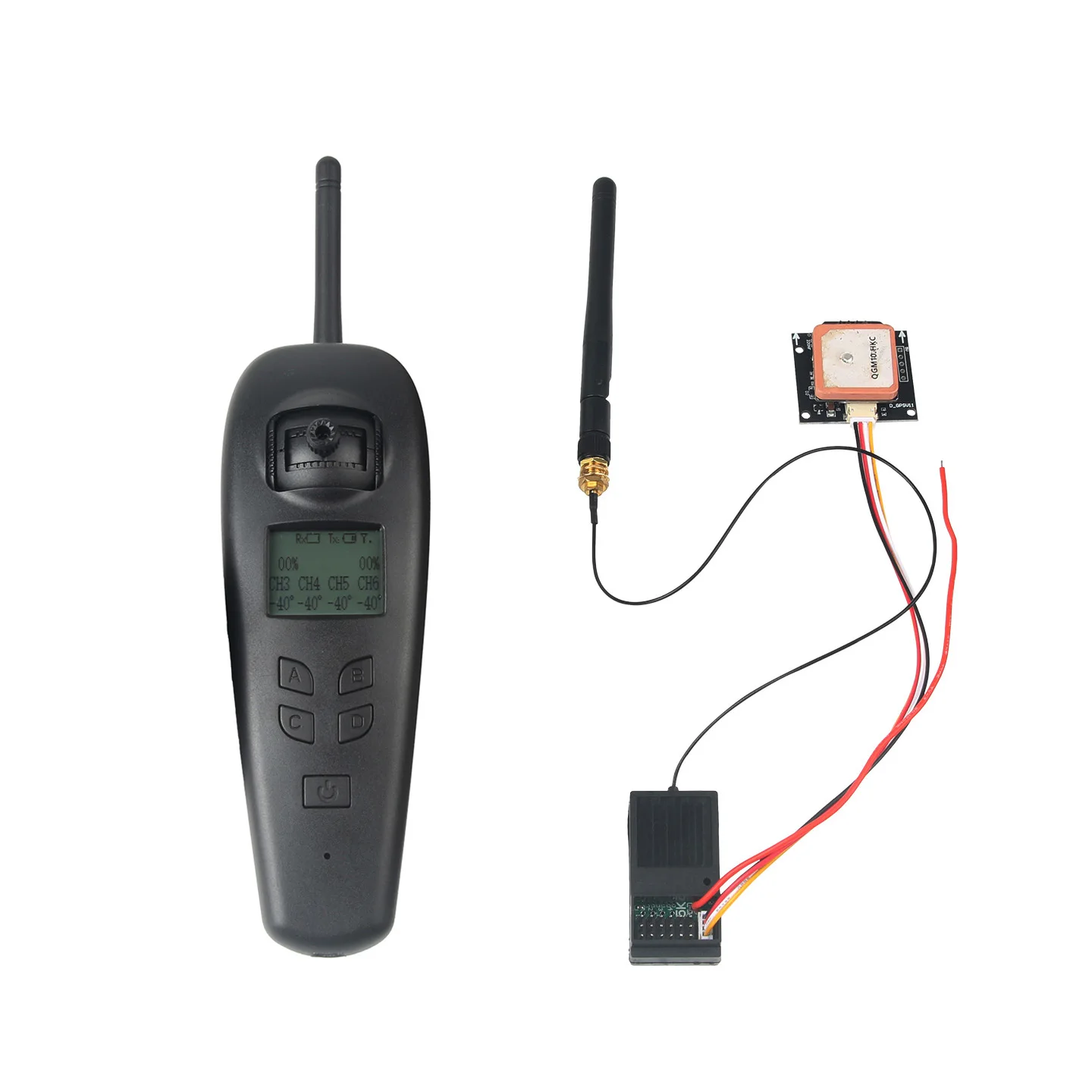 FATJAY Posizionamento Automatico Cruise GPS Guida Intelligente Telecomando Ritorno con un pulsante sulla perdita di segnale per Bait Bait Boat