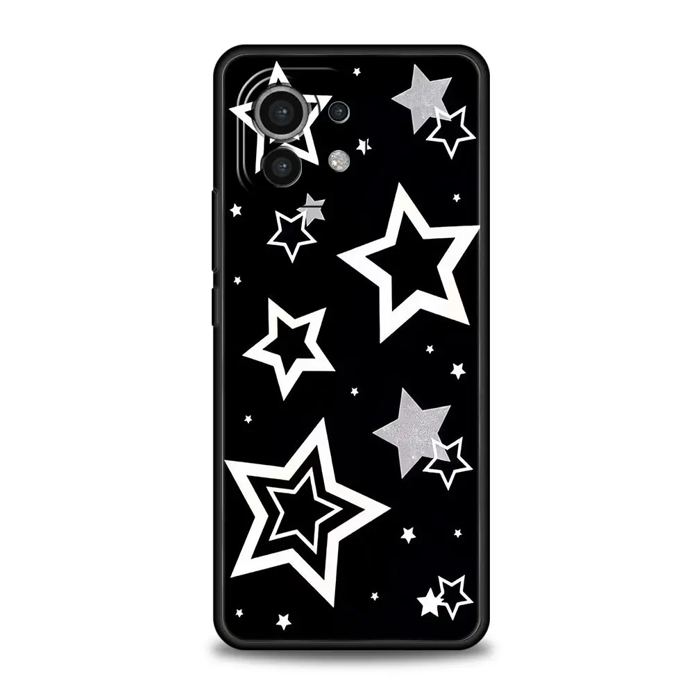 Phone Case For Xiaomi Mi 15 14 13 12 11 Lite 14T 13T 12T 11T Pro Poco X6 X5 M3 X3 Pro F5 F4 Cover Star Art