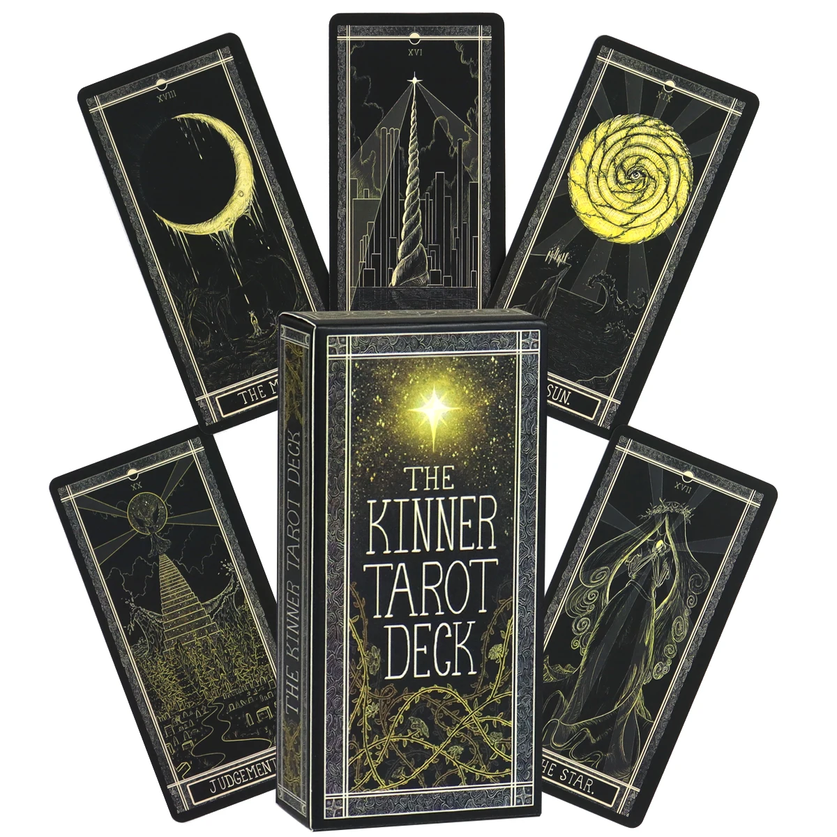 The Kinner Tarot Cards About 11X5.3cm For Family Party High Quality Fortune Telling Divination Tarot Deck