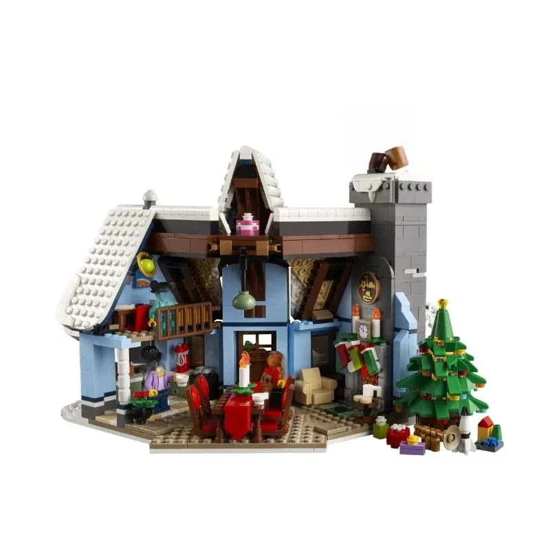 

1445PCS Creative Santa Claus Arrival Model Assembling Building Blocks Toy for Boys and Girls Christmas Birthday Gift 10293