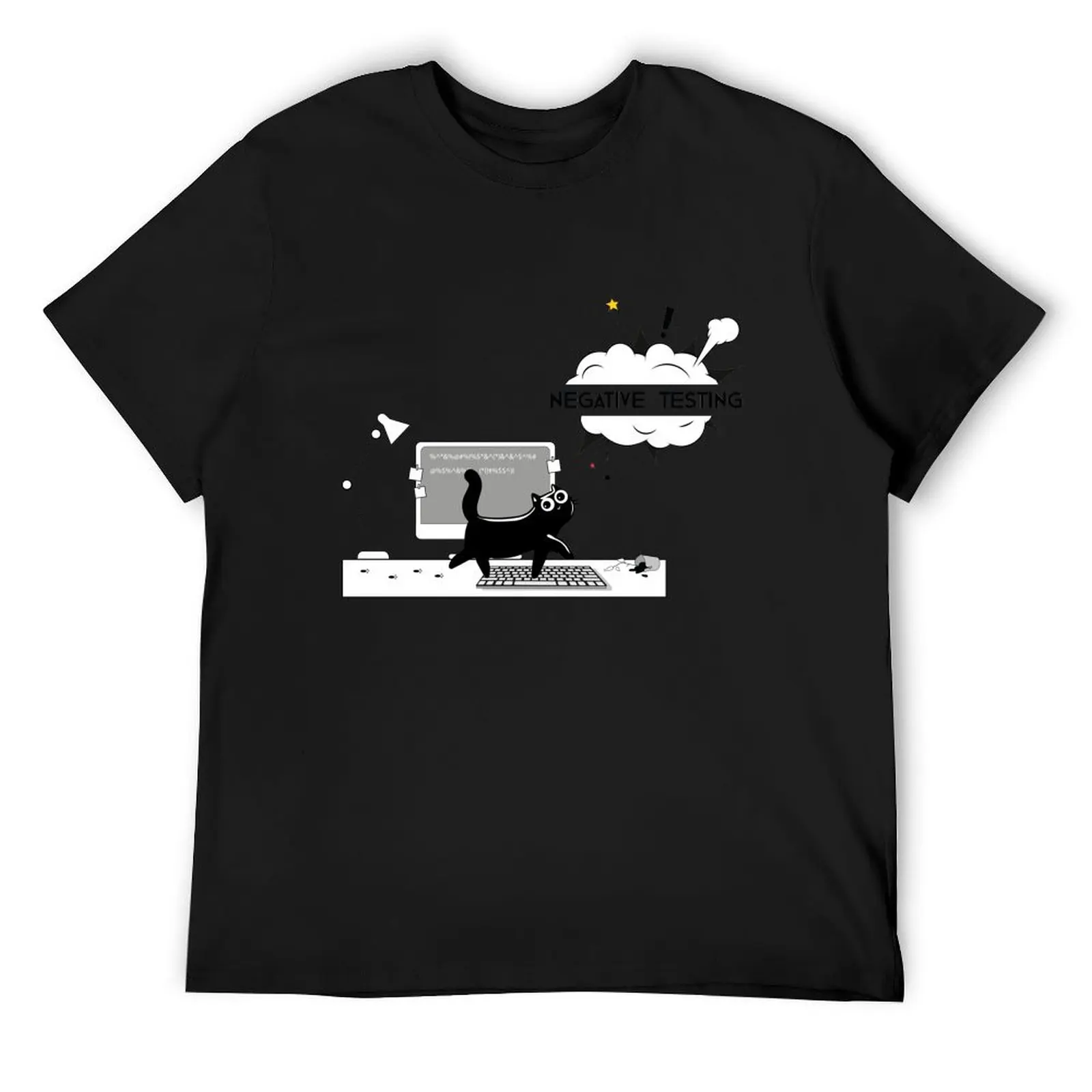 

Negative Testing QA Engineer, Quality Assurance T-Shirt plus size tops sweat mens designer clothes