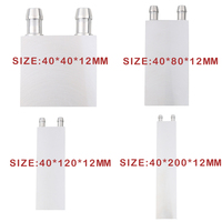 Aluminum CPU Radiator Cooler 40*40mm 40*200mm Processor PC Laptop Heat Sink CPU GPU Water Cooling Block