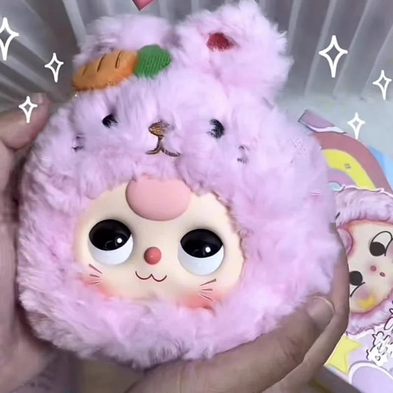 Neue Blind Box Baby drei alt nehmen mich aus Serie 1 Generation Reiß verschluss Plüsch Anhänger Vermutung Tasche niedliche Puppen mode für Mädchen Geschenk