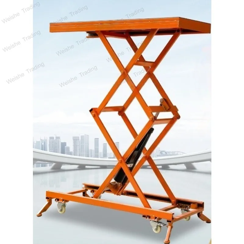 

Электрогидравлический подъемный стул-платформа, усиленная ножничная подъемная платформа, мобильный рабочий стол, складной, для плиточных работ, компактный