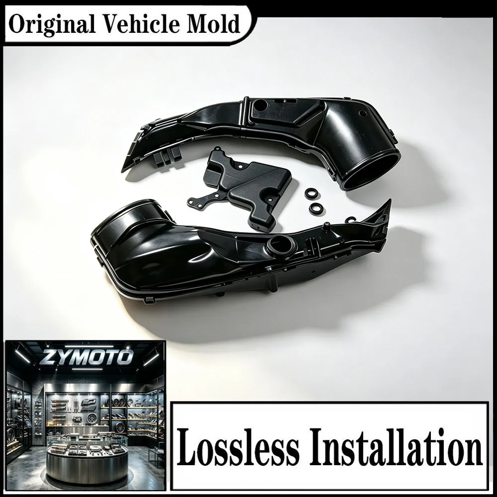 For Honda CBR1000RR CBR 1000 RR CBR1000 RR 2008-2016 Ram Air Intake Duct Pipe Tube ABS Kit Set Pair Motorcycle Accessories view 6