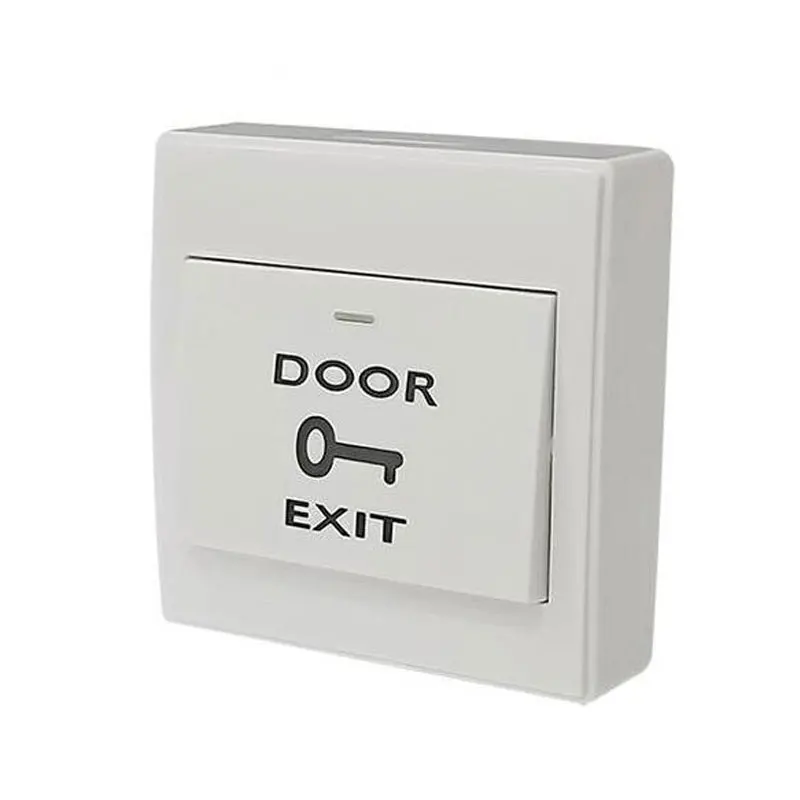 Bouton de sortie avec boîtier astronomique pour interrupteur d\'accès de porte, adapté à tous les types de serrures électriques