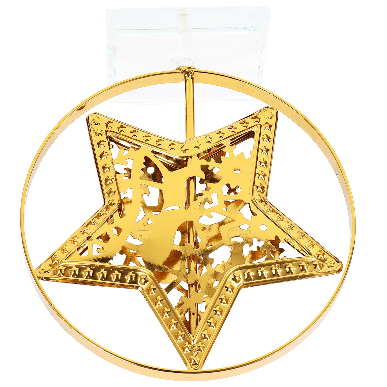 

Metal Ornaments Star Table Decoration Centerpieces Outdoor Decorations for Party Plastic Craft