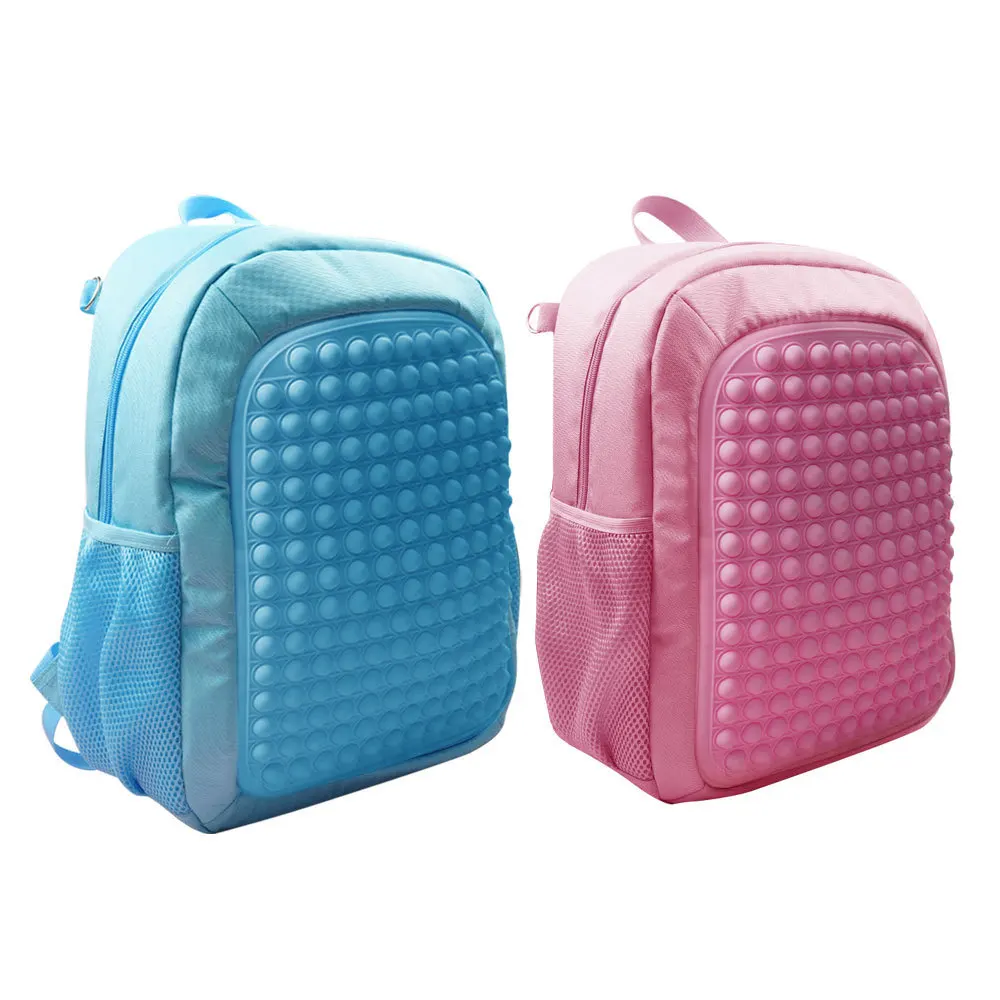 school bags decompression bubble Back Pack pinch music children\'s school bag silicone student backpack cartable rugzak Mochila