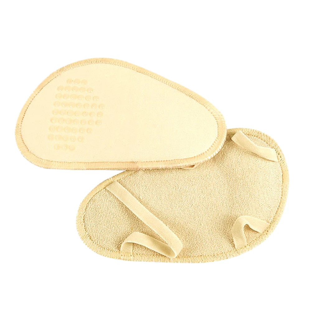 

2 Pairs Non-slip Insoles Comfortable Half Sole Inserts for Women High Heel Flats Soft Silicone Foot Care Tools Shoe Accessories