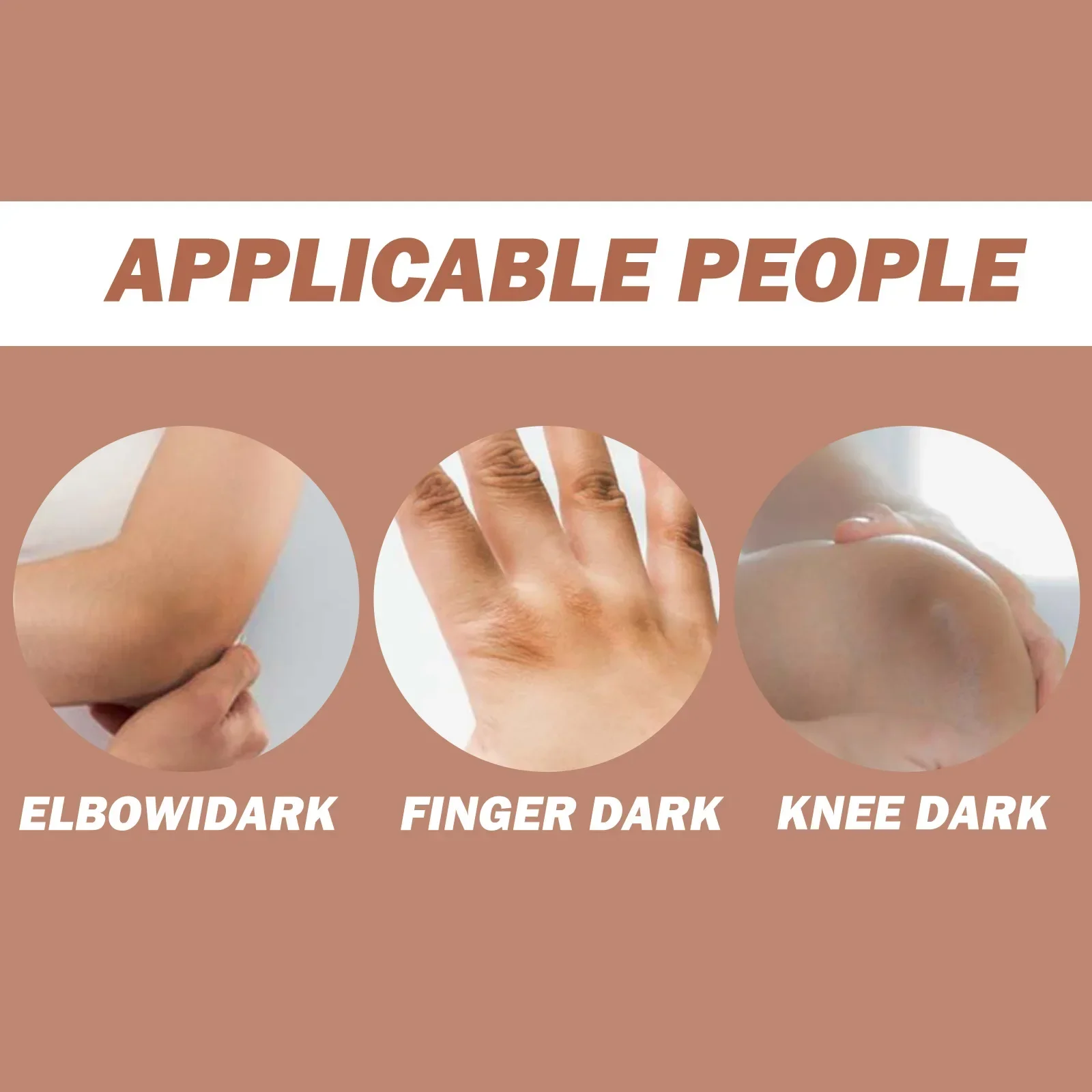 Dark Knuckle Wh-itening Cream Pigmentation Elbows Knees Brighten Moisturizing Blemish Fr-eckle Remover Skin Bleaching Cream 50g