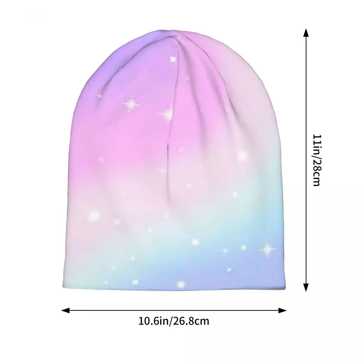 Kawaii Rainbow Magic Skullies шапки шапки теплая осенне-зимняя уличная шапка вязаная шапка для мужчин женщин взрослых