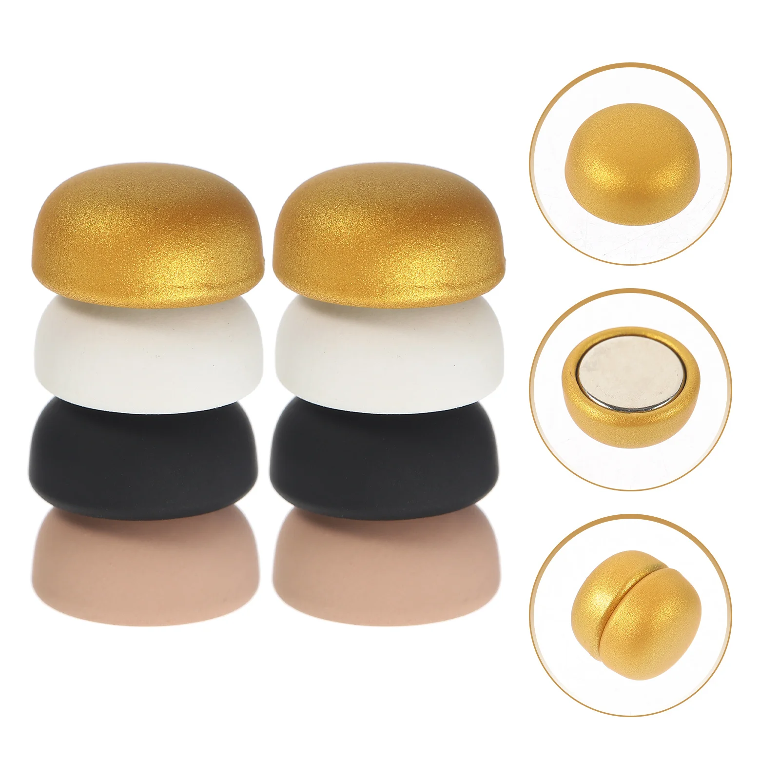 4 pçs magnético xale cachecol pino forte ímã clipe para fixação hijab botões de liga compacta multi-uso acessório feminino