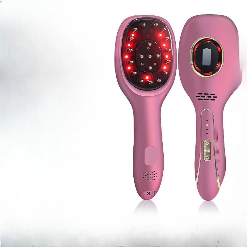 

Scalp applicator, red and blue light, hair nourishing comb, essence introduction massage, electric head fluid channeling