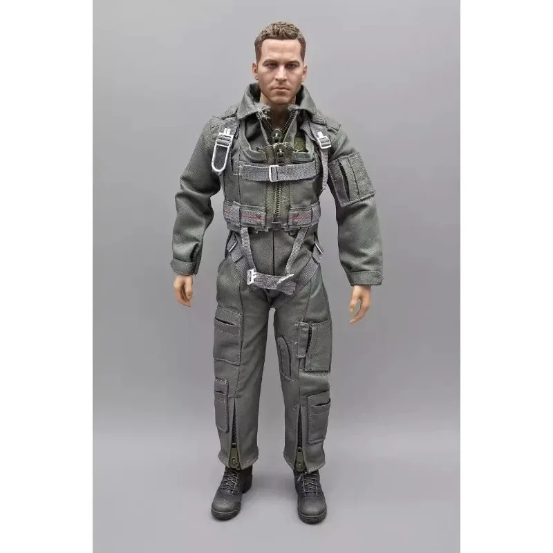 1/6 Bilancia Soldato Maschile US Militare Dell'aeronautica Pilota Verde Tuta Combattimento Gilet Modello di Vestiti per 12in Action Figures bambola