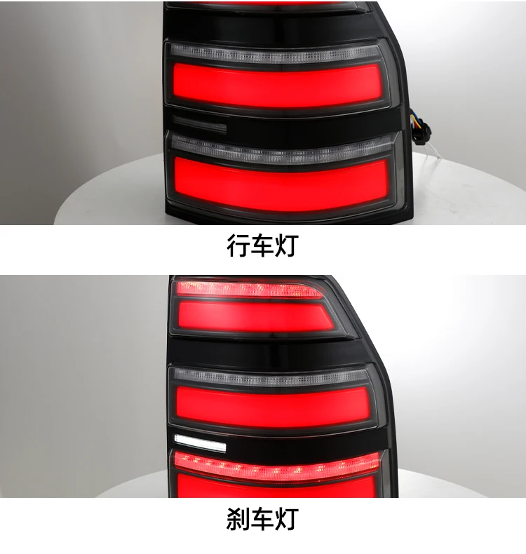 2pcs car bumper tail lamp for Montero pajero taillamp 2006~2020y LED car accessories Taillamp for Pajero rear light fog