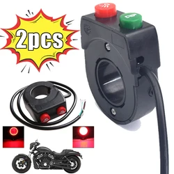 Motorcycle 22mm Handlebar Horn Headlight Combination Switch Button Motor Switches Turn Signal Modification Accessories