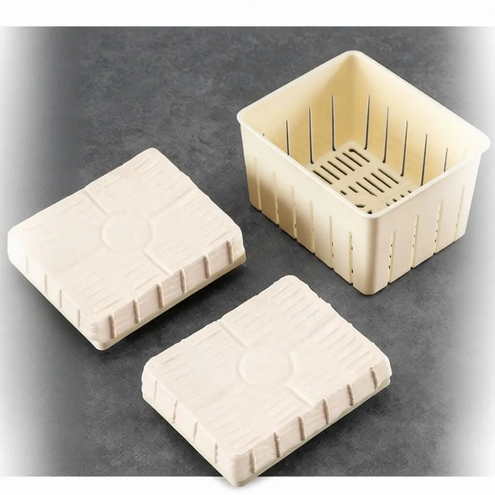 Plastic Press Mold For Tofu Diy Kitchen Tool Food Grade Material Homemade Bean Curd Maker Household Cooking Accessory