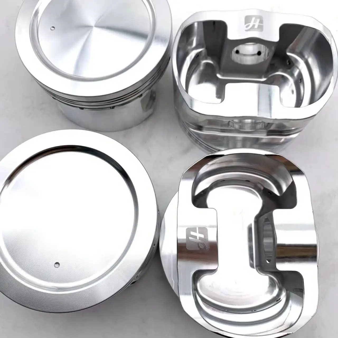 2RZ 3RZ Forged Pistons Bore 95.5mm CH 35.5mm Dish -10cc For Toyota Tacoma