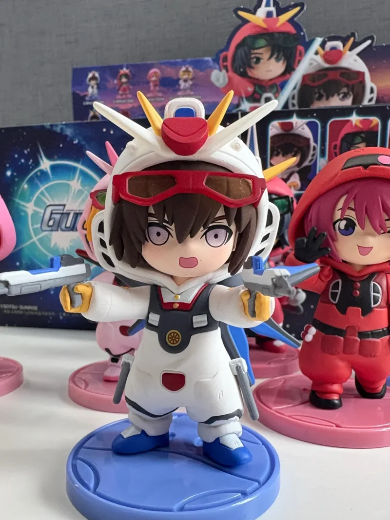 

New Anime Figure Seed Destiny Pajama Doll Costume Series Blind Box Action Figure Peripheral Model Desktop Decoration souvenir