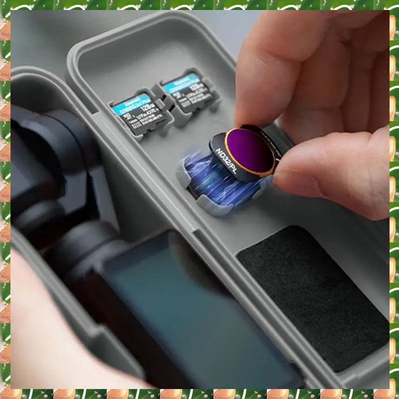 

JAJA SUNNYLIFE Fordji Osmo Pocket3 Коробка для хранения Переносная сумка для переноски Fordji Pocket 3 Аксессуары Синий