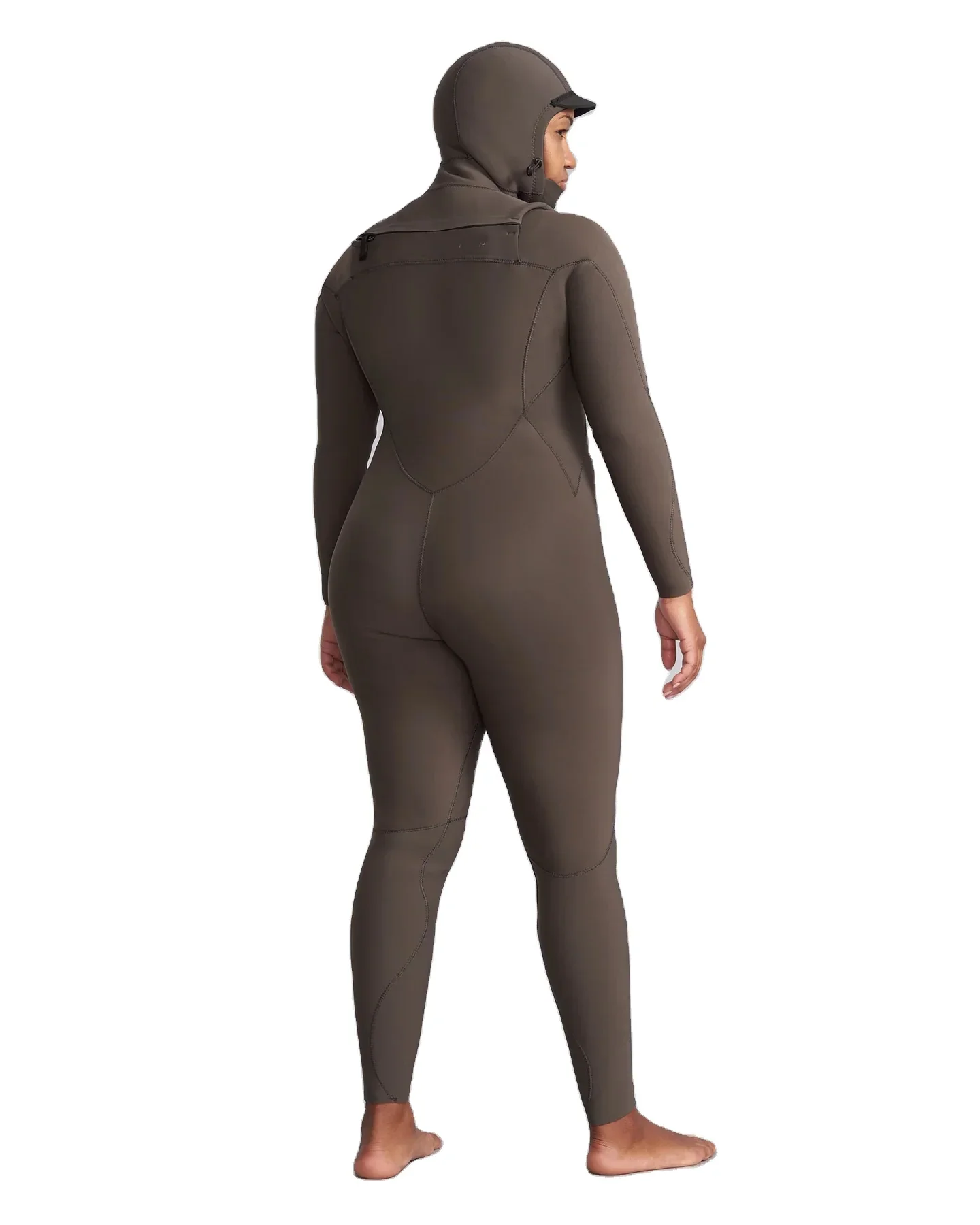 Unisex XXL Chest Zipper Surfing Wetsuits Windproof Swimming Diving Sportswear with Plus Size and Print Technique for Adults