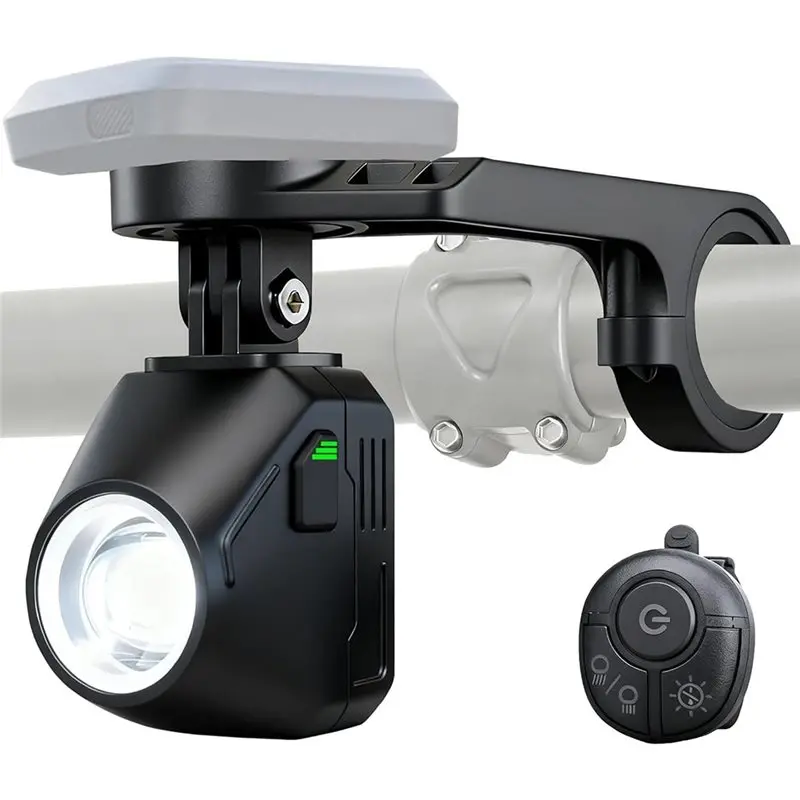 

Водонепроницаемый велосипедный фонарь ABME IP66, 4000 мАч, перезаряжаемый, сверхъяркий, 1600 лм, с дистанционным управлением