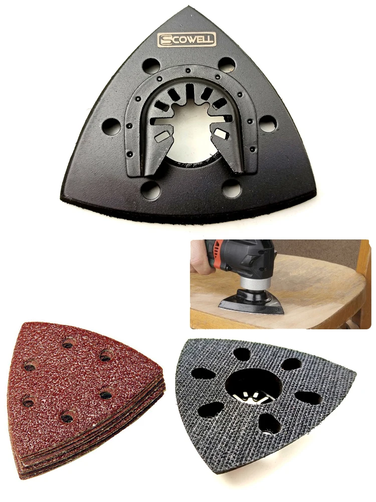 Kit d'outils oscillants pour la coupe du bois, scie sauteuse, outils électriques multimaster, lame de scie multiple, machine plongeante, 40 pièces