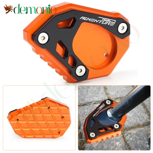 Para KTM 790 890 Adventure Adv 790Adv 890Adv R 2021 2022 790Adventure soporte de pie lateral para motocicleta ampliar extensión