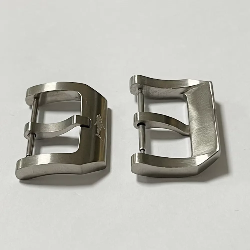 Watch Parts Solid Heimdallr 18/20mm Width Titanium Material Leather Strap Buckle Suitable For Watchband Buckle Replacement