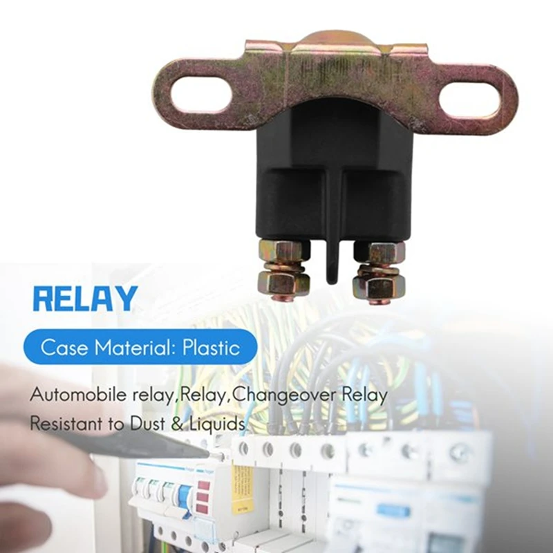 2Pcs 862-1211-211-16 Solenoid 12V Relay AM138068 725-04439 Automobile Relay Changeover Relay