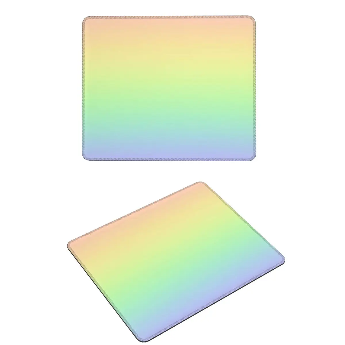 

Pastel Rainbow Gradient Mouse Pad Computer Keyboard Mouse Mat Gaming PC Desk Mat Office Table Mats