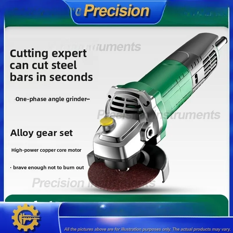 2026 Powerful Handheld Angle Grinder Multi Functional Cutting Polishing Grinding Tool for Home Use High Performance Wheel