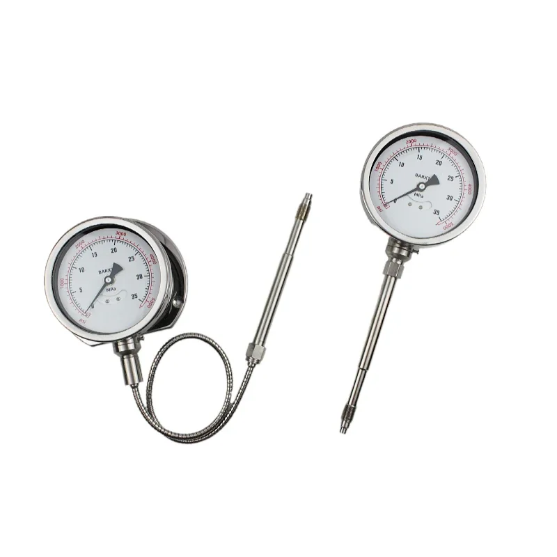 MPG 400C High Temperature Mechanical Pressure Gauge 2000bar High Pressure Melt Pressure Transducer