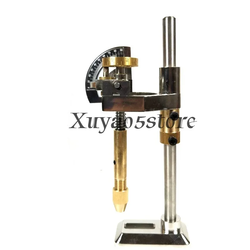 Jade Grinding Polished Faceted Manipulator Gem Faceting Machine Jewel Angle Polisher Fork Wheels Handle 96