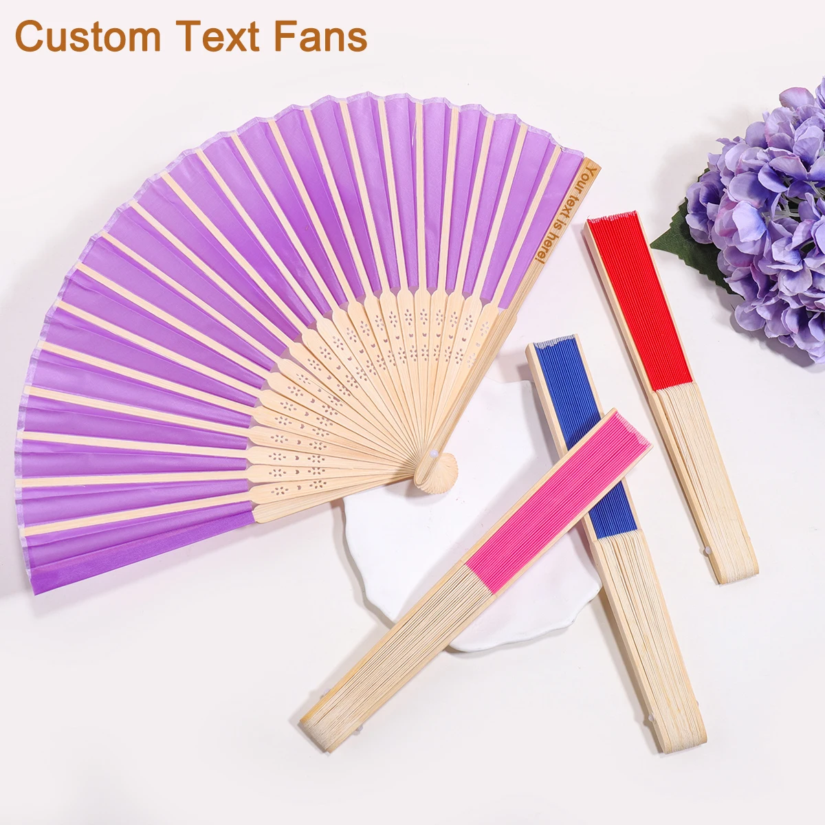 

1 шт. Свадебный веер с индивидуальным текстом, персонализированный именной веер ручной работы из шелка, сувениры для вечеринок, муслиновый мешочек, бамбуковый складной веер с индивидуальным текстом
