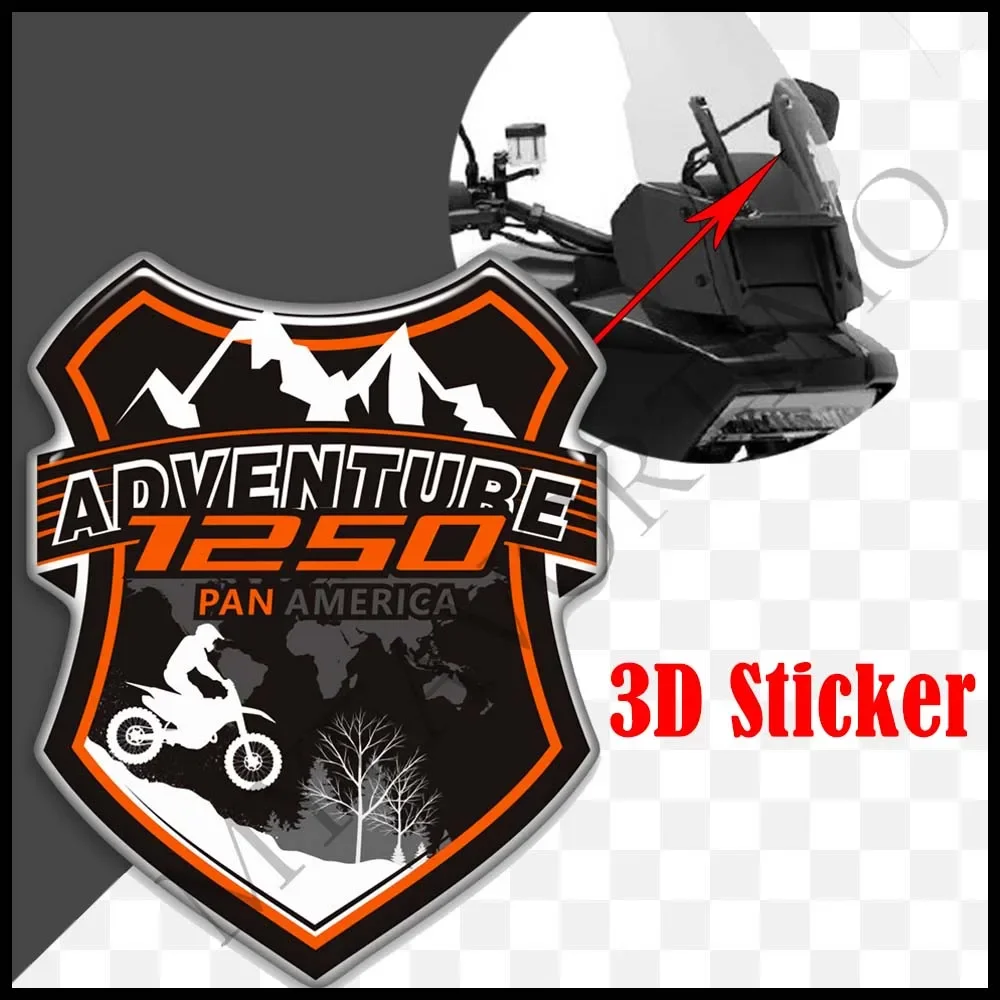 Stickers For HARLEY Pan America PA 1250 PA1250 Kit Decals Knee Tank Pad Protector Wind Deflector Windshield Windscreen