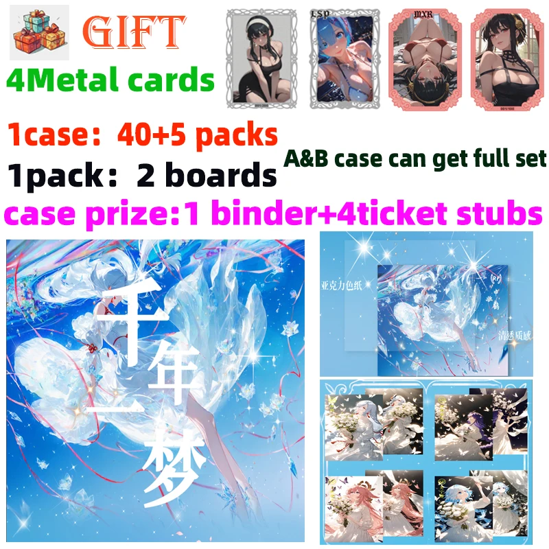

Wholesale A4 Size A Dream of A Thousand Years Goddess Story Acrylic Card Board Waifu Glass Yae Miko Doujin Toys Artboard Gift