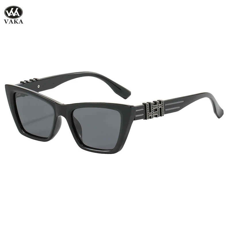 

Fashion Brand Designer Women Polarized Sunglasses Vintage Chain Frame Cat Eye Sunscreen Sun Glasses Female Elegant Shades