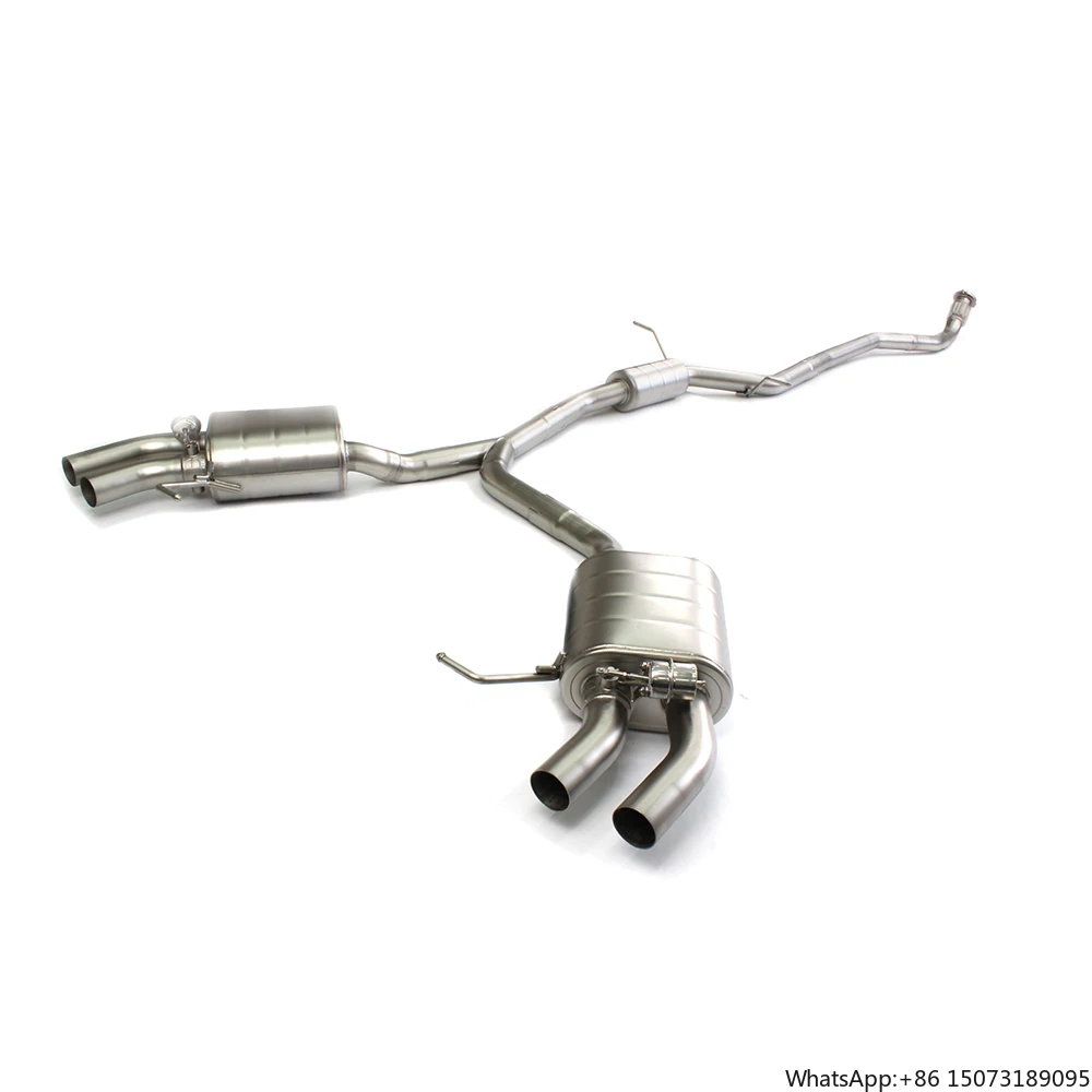 

Exhaust System Modification for 2.0t 2014-2019 Catback with Stainless Steel Titanium Pipe