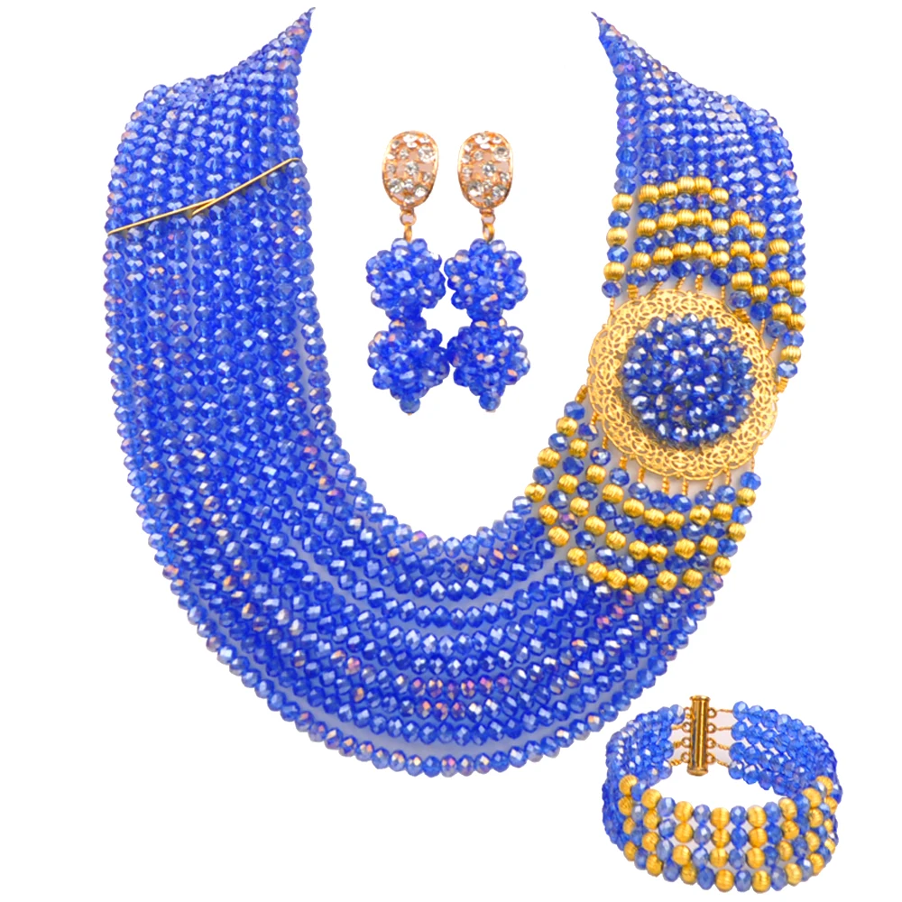 Wedding jewelry Collection Jewelry Crystal collection African necklaces