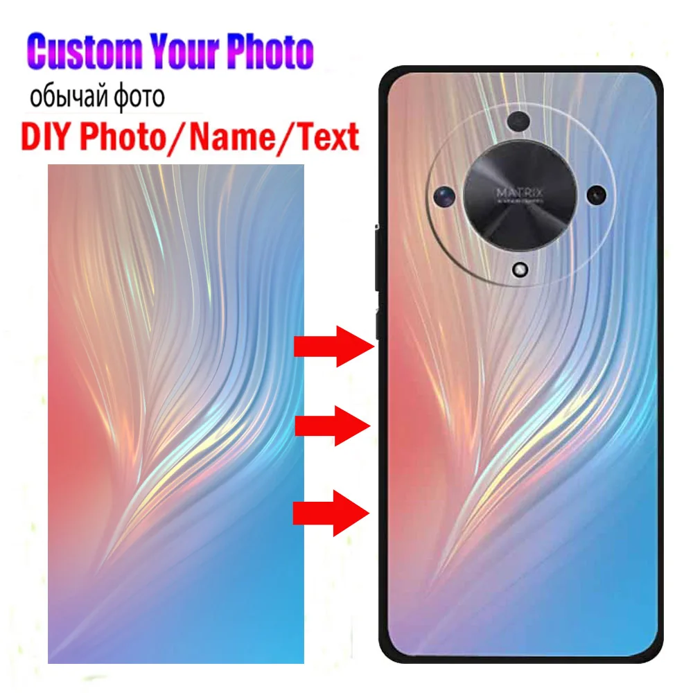 เคสมือถือตามสั่งสำหรับ Honor Magic 6 Lite เคสซิลิโคนสำหรับทำรูปภาพและรูปภาพแบบทำมือ