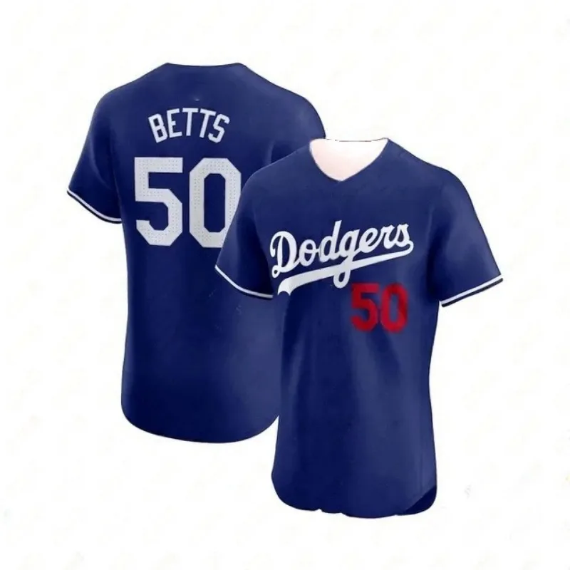 American Baseball Jersey Kids Men Home Clothes Tee Boys Dodgers Top Team Player Children T Shirt Los Angeles World Series 5 2024