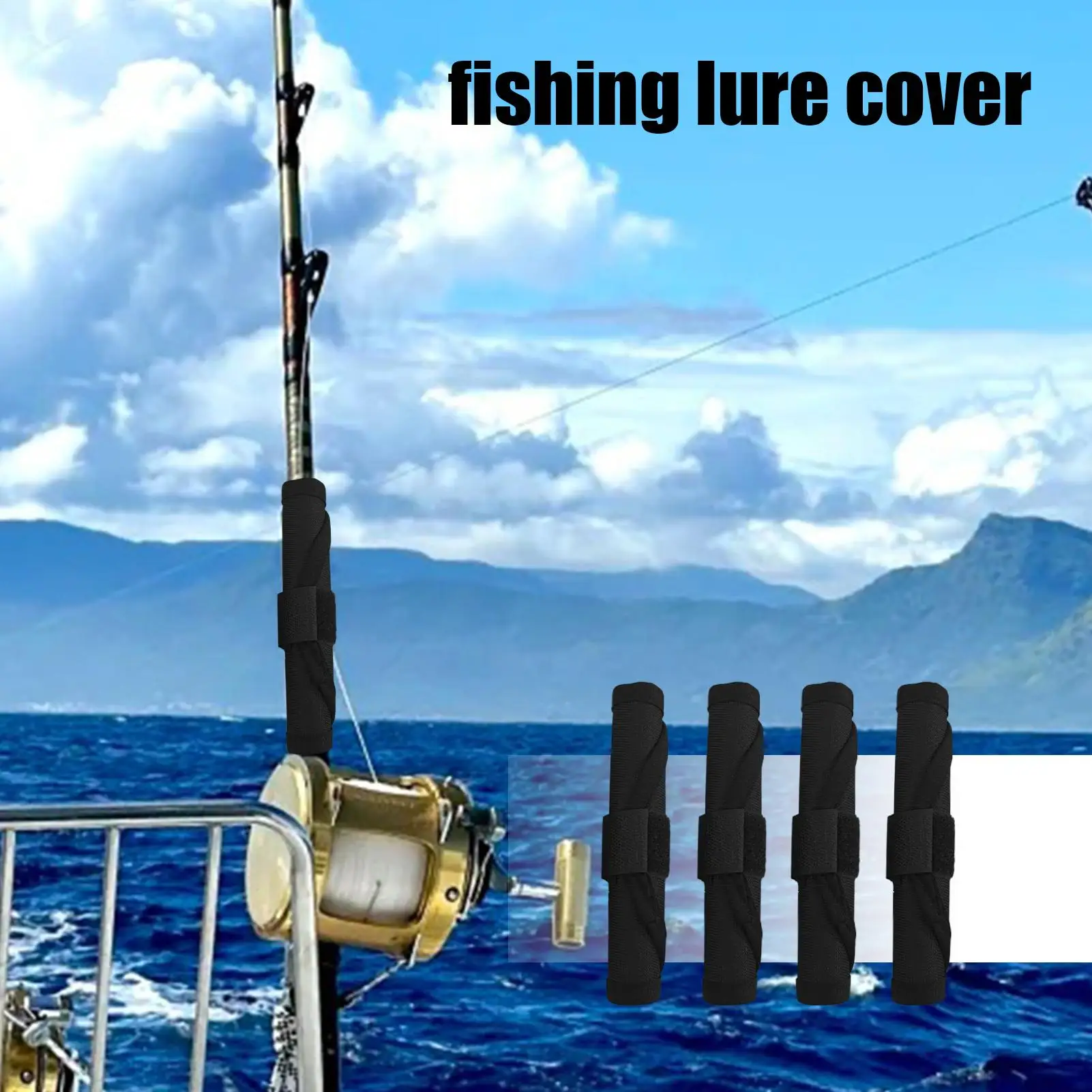 

Чехол для рыболовного крючка, 4X, щиток для рыболовной приманки, безопасный щиток для приманки для рыбы, прочный протектор для хранения приманок, защитный, легко прозрачный, приманки