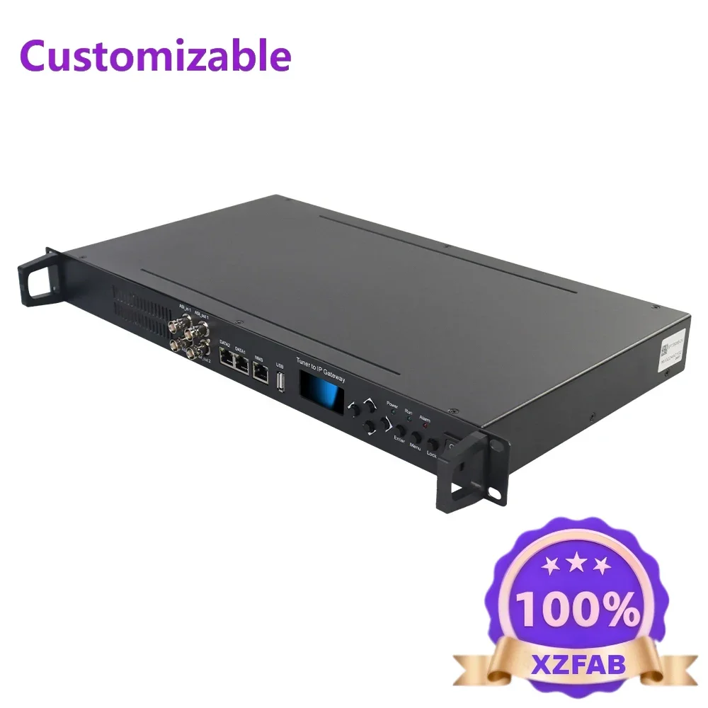 Factory Direct 2026 2025 SFT3508B 16*FTA DVB- S/S2, DVB-C/T/T2 /ISDB-T/ATSC Tuner to IP Gateway for Digital TV and IPTV